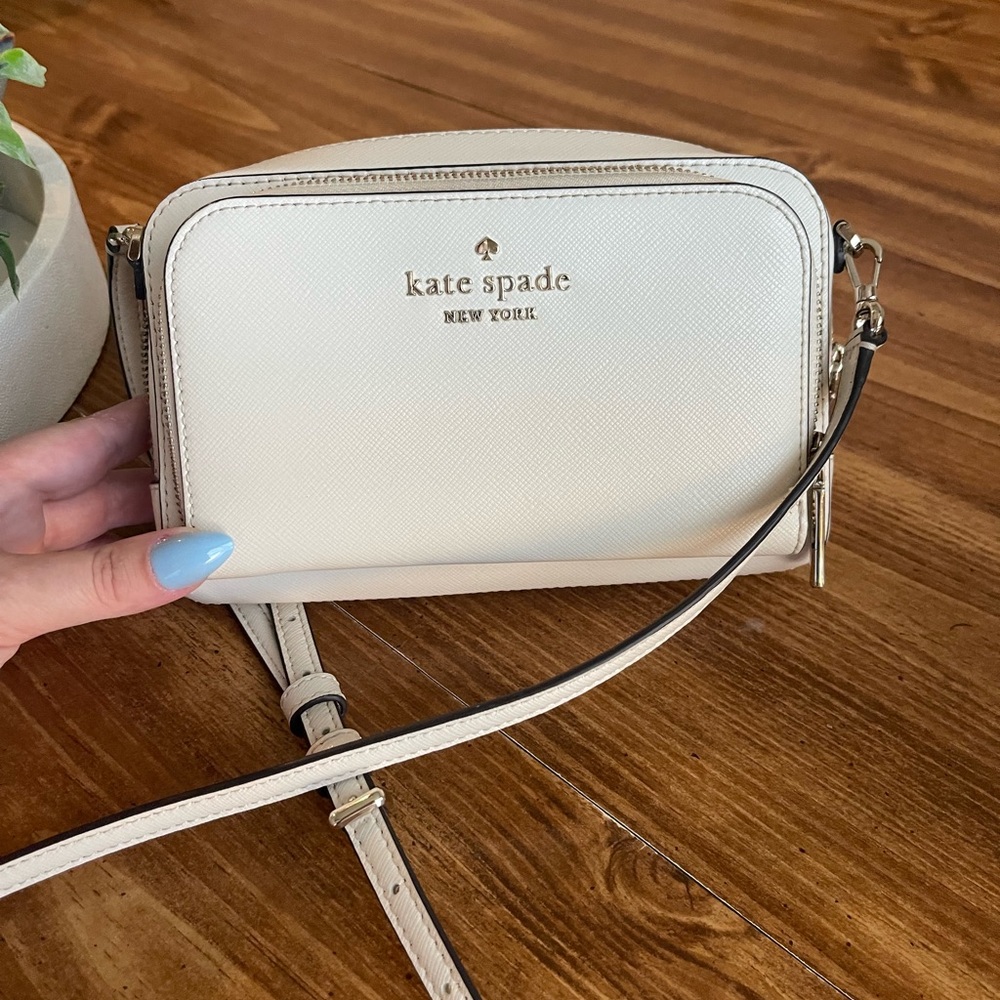 kate spade Cream Crossbody Bag